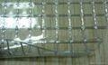 透明阻燃PVC夹网布 3