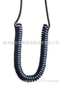 小型汽车设备专用弹簧电缆