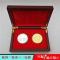 银质纪念币定制开业纪念品职工入职5周年纪念品 3