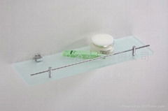 Glass shelf