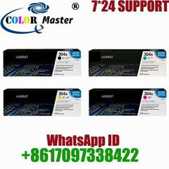 HP color laserjet cp2025 toner HP CC530A  Color toner HP 304A