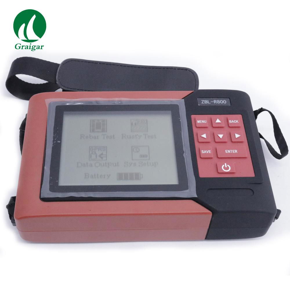 ZBL-R800  Multi-Function Integrated Rebar Detector Rebar Locator Rebar Corrosion 5