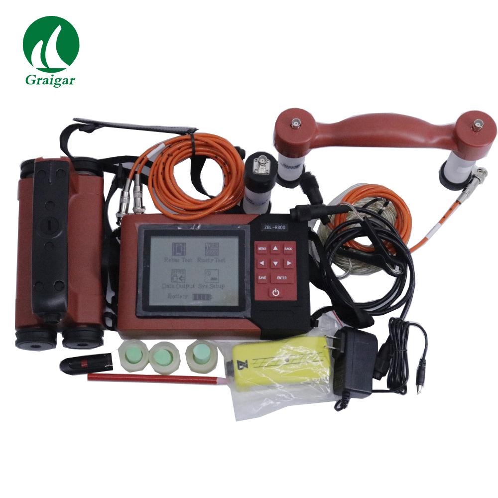 ZBL-R800  Multi-Function Integrated Rebar Detector Rebar Locator Rebar Corrosion