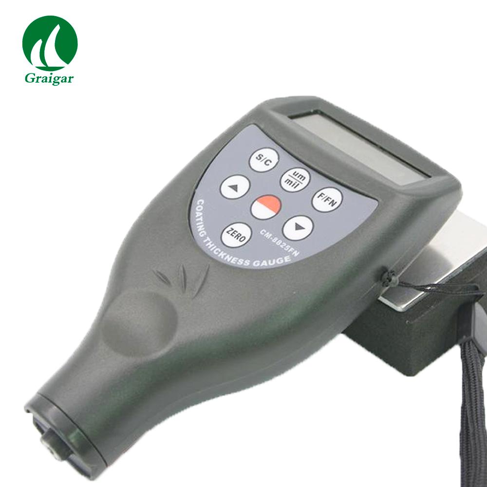 CM-8825FN Coating Thickness Gauge F/NF Paint Thickness Meter Range 0~1250μm 4