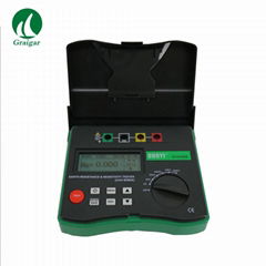 DY4300B Earth Ground Resistance and Soil Resistivity Tester 0 to 209.9kOHM