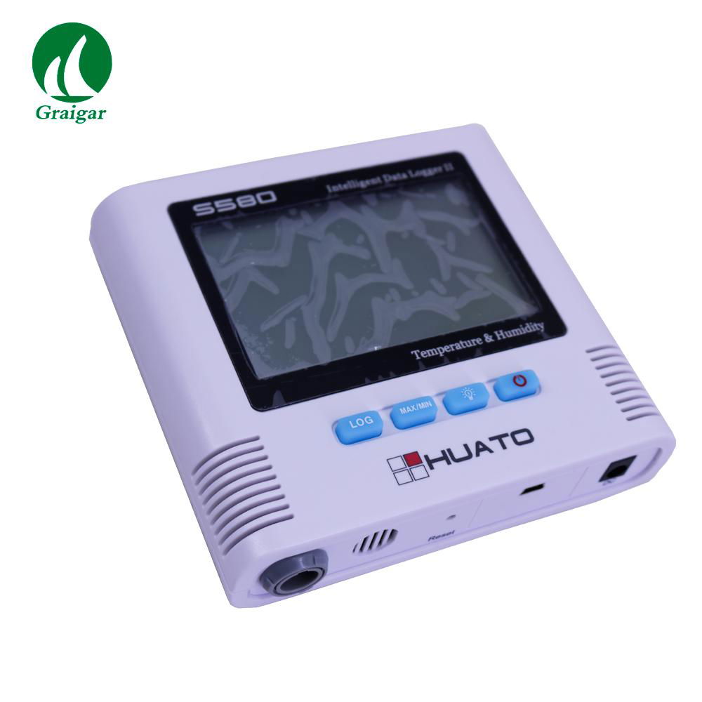 S580-EX Temperature and Humidity Data Logger Resolution 0.1C / 0.1%RH 3