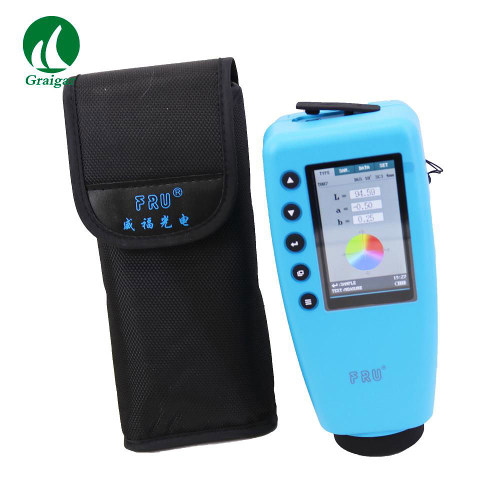 WR10QC Hand-held Colorimeter Color Meter Measurement Interval 1 Sec 5