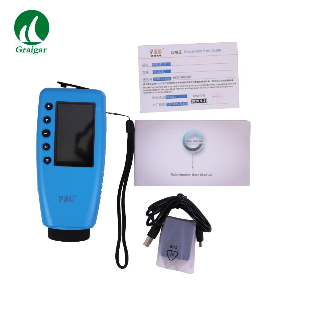 WR10QC Handheld Colorimeter Color Meter Measurement Interval 1 Sec
