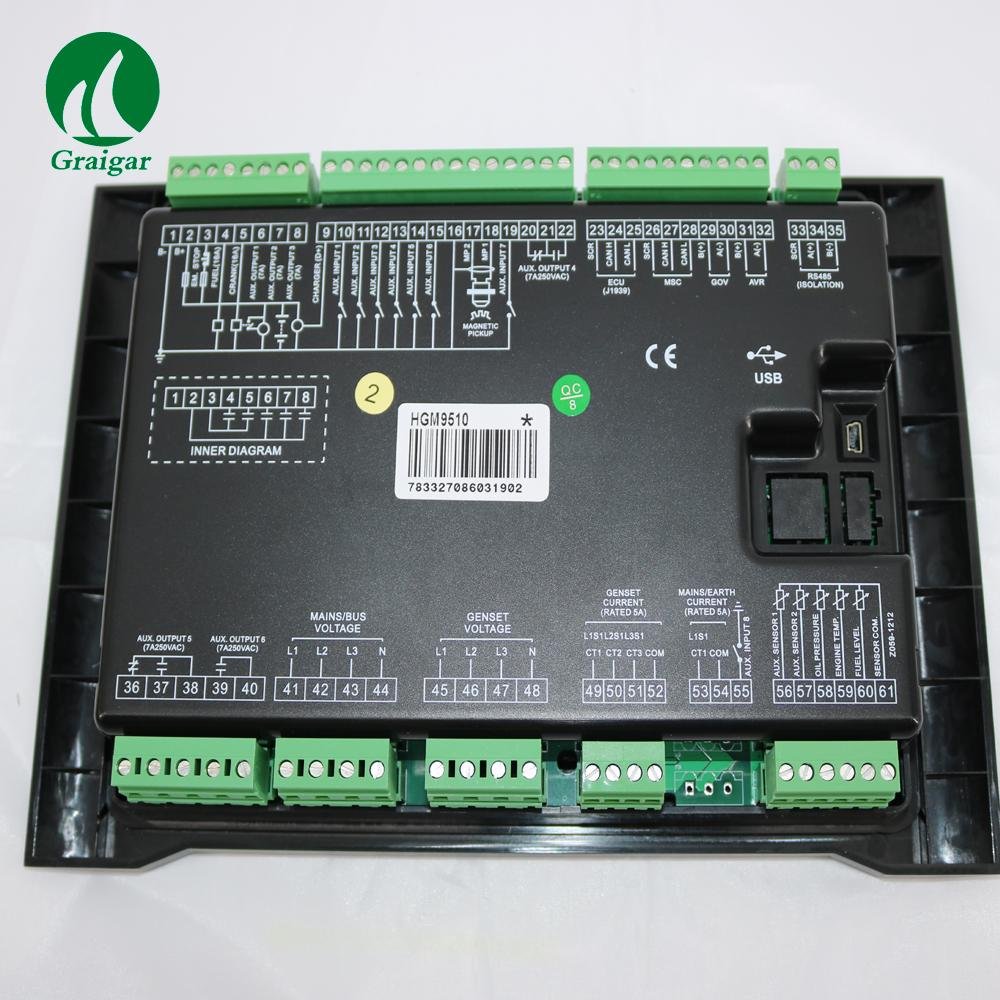 Smartgen HGM9510 Controller Multi-units Parallel with RS485/CANBUS 5