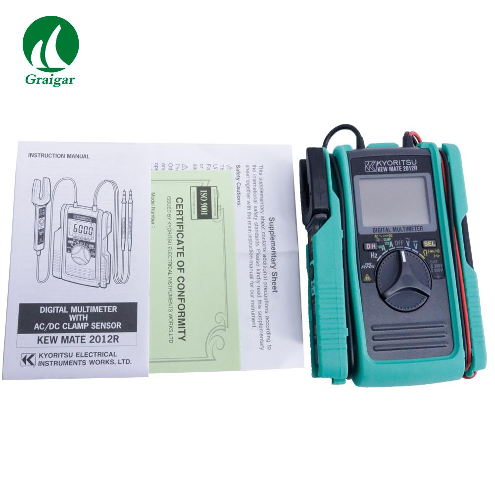 Kyoritsu 2012R AC / DC Digital Multimeter  4