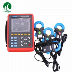  ETCR5000 Power Quality Energy Analyzer 3 Phase Power Analyzer Quality Monitor