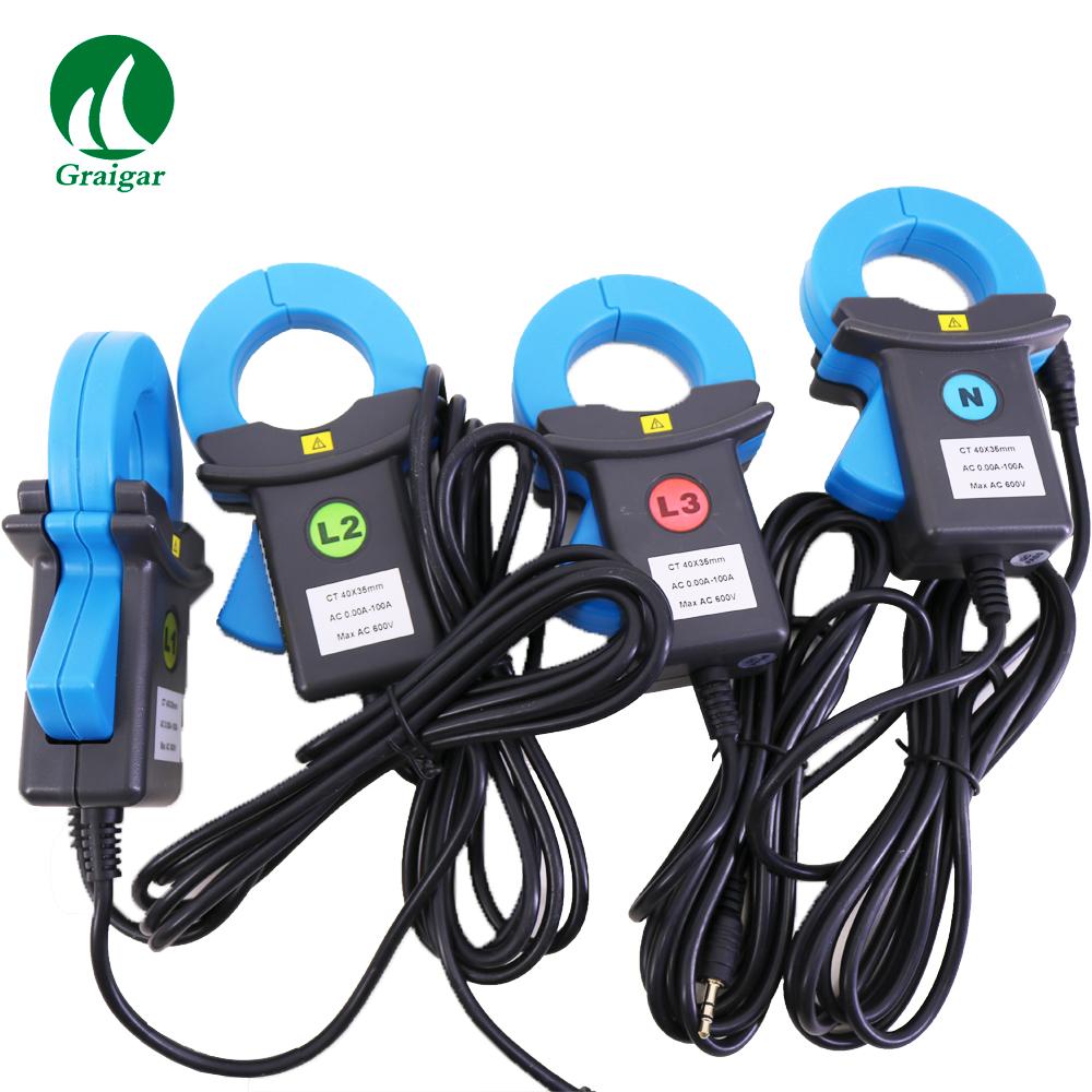  ETCR5000 Power Quality Energy Analyzer 3 Phase Power Analyzer Quality Monitor 11