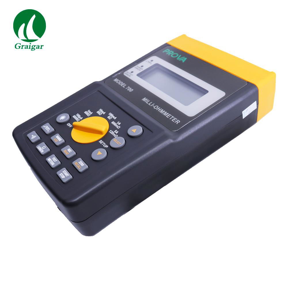 Standing Mini Ohmmeter PROVA700 Milli-Ohmmeter Resistance Meter PROVA-700 2