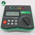 DY4300A Digital Insulation Resistance Tester Earth Ground Resistance Tester 10