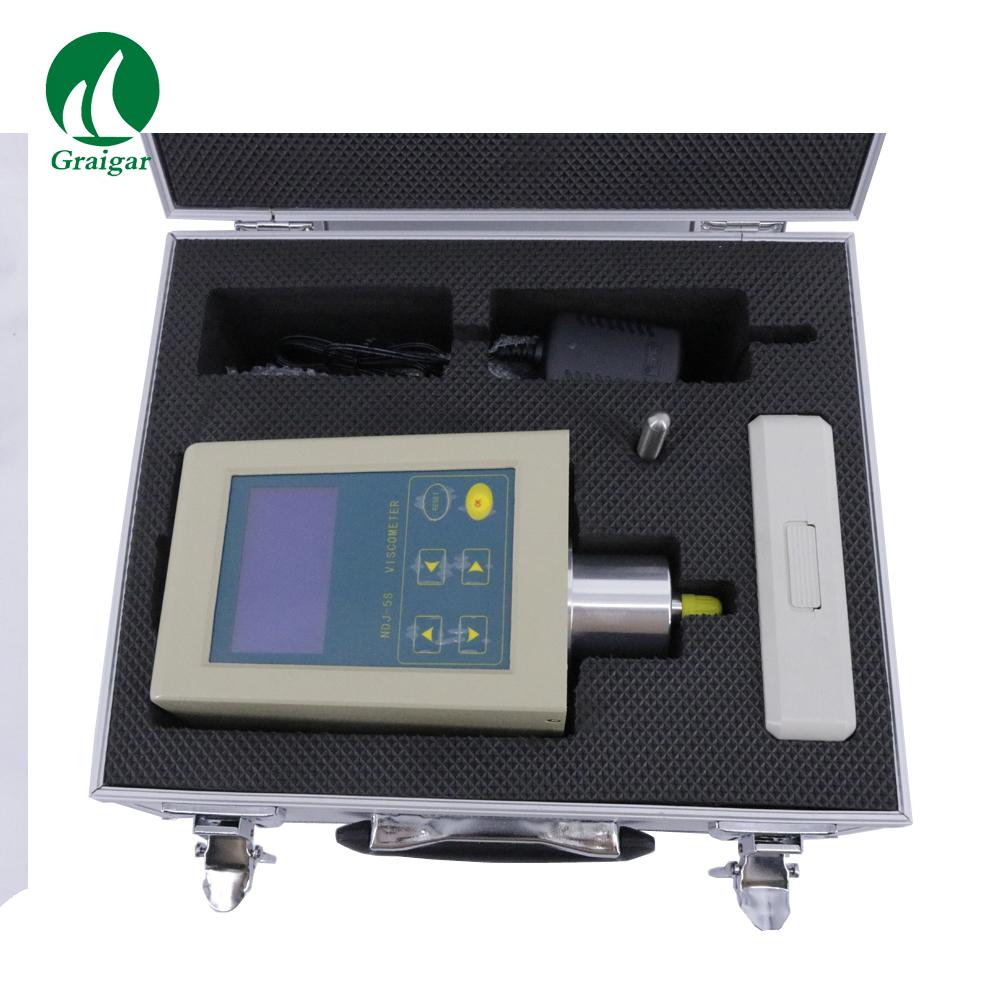 NDJ-5S  Viscosity Tester Rotary Digital Viscometer with big Measurement range 4