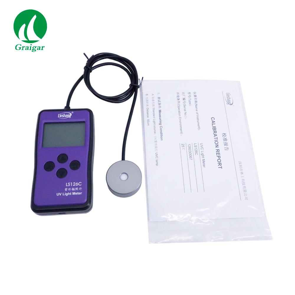 LS126C UV Light Meter Ultraviolet Sterilization Lamp UV Intensity