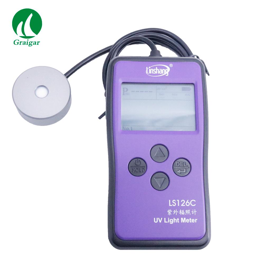 LS126C UV Light Meter Ultraviolet Sterilization Lamp UV Intensity Tester 