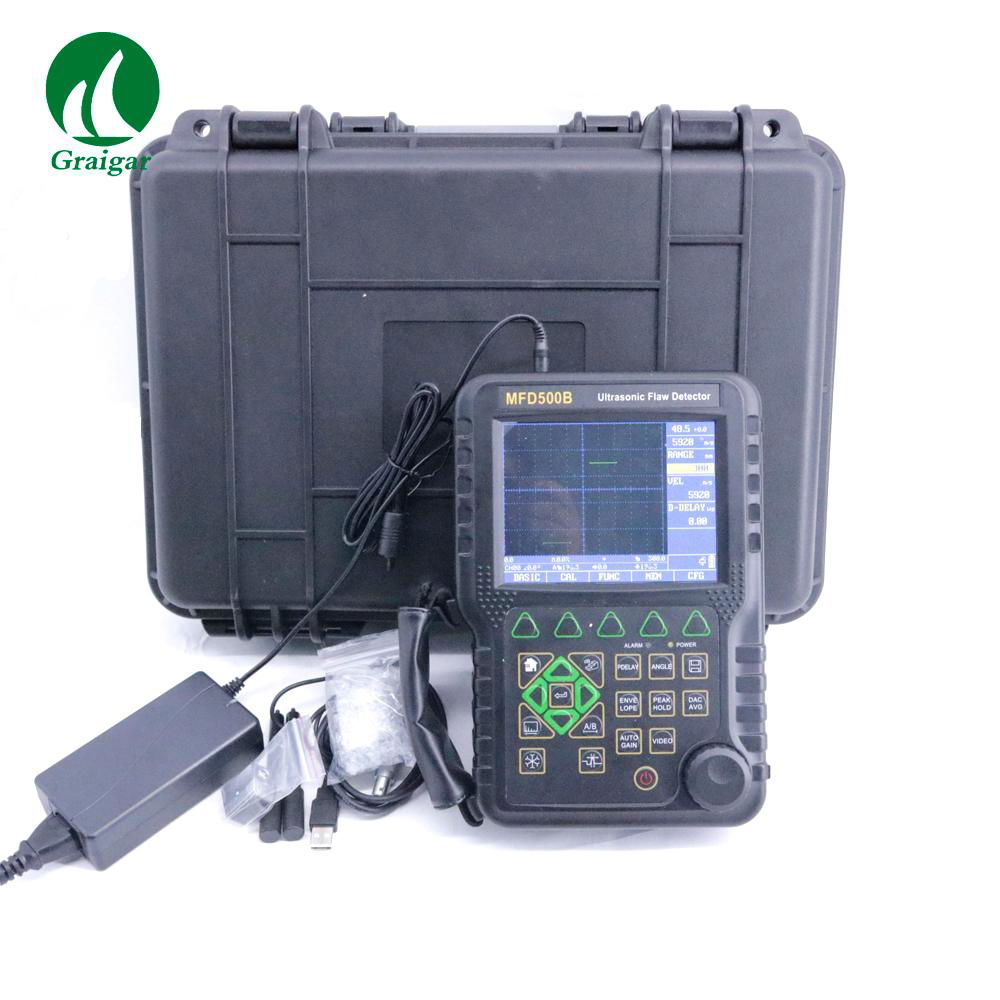 MFD500B Professional Portable Digital Ultrasonic Flaw Detector Range: 0 ~ 9999MM 3