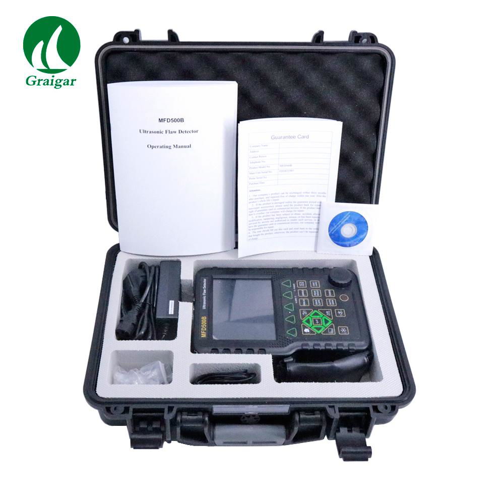 MFD500B Professional Portable Digital Ultrasonic Flaw Detector Range: 0 ~ 9999MM 2