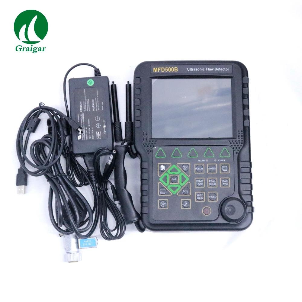MFD500B Professional Portable Digital Ultrasonic Flaw Detector Range: 0 ~ 9999MM 10