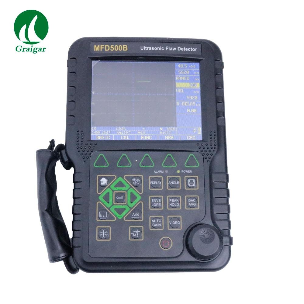 MFD500B Professional Portable Digital Ultrasonic Flaw Detector Range: 0 ~ 9999MM 1