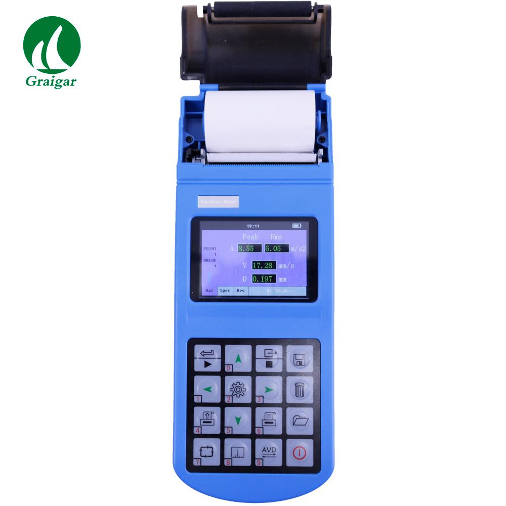 YV400 Portable Vibrometer Vibration Tester with Integrated Thermal Printer 2