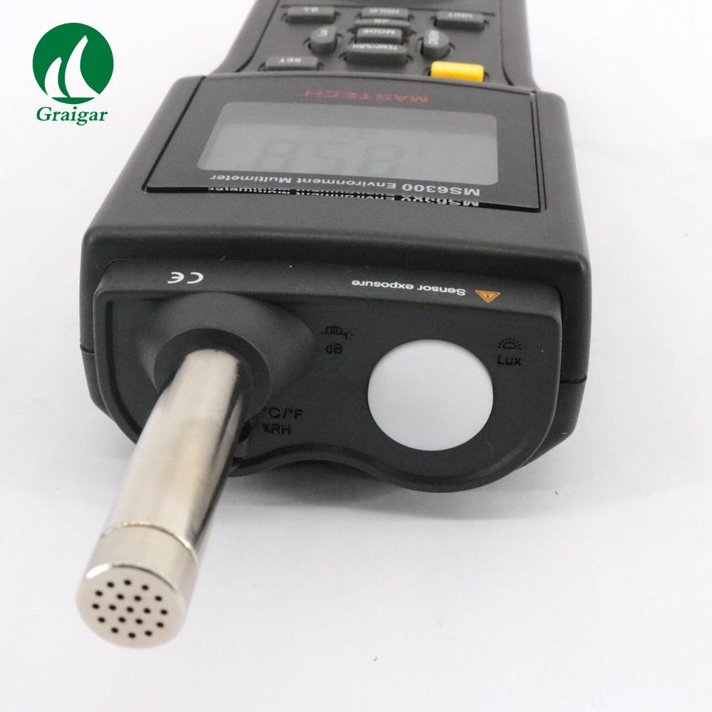  Multifunction Environment Meter MS6300 6 IN1 Multifunctional Electrical Meter 5