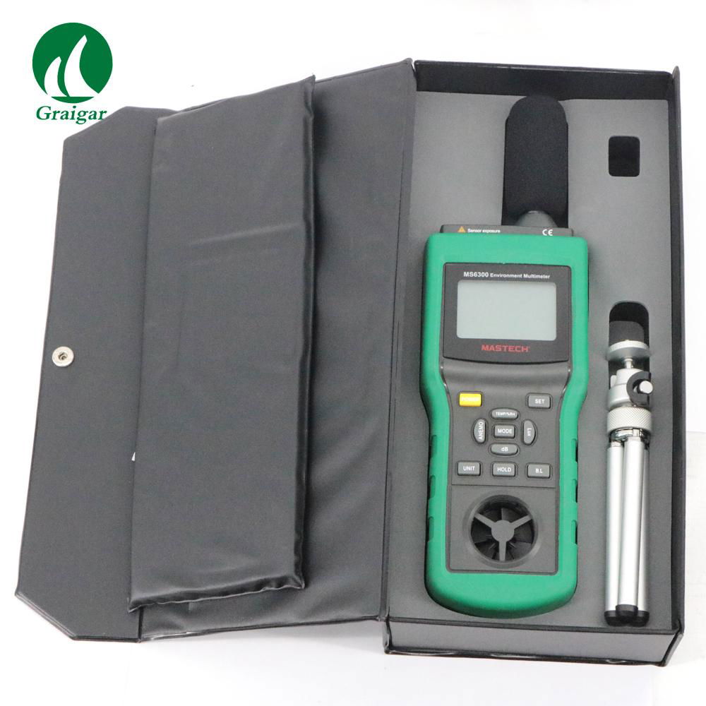  Multifunction Environment Meter MS6300 6 IN1 Multifunctional Electrical Meter 2