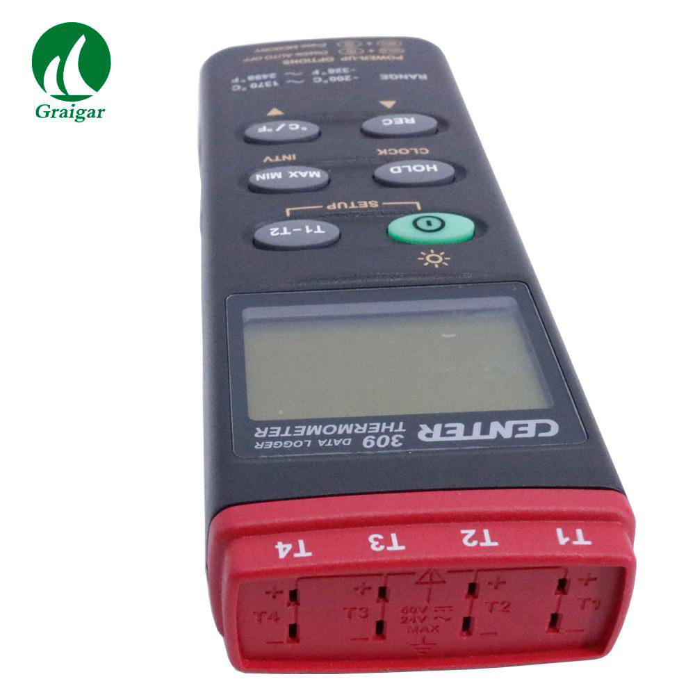 CENTER-309 4 Channels Thermometer with Data Logger 4