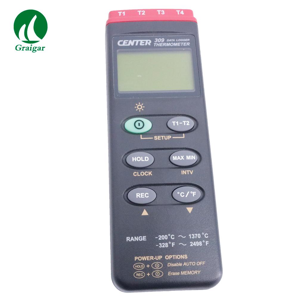 CENTER-309 4 Channels Thermometer with Data Logger 2