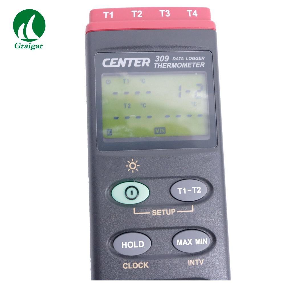 CENTER-309 4 Channels Thermometer with Data Logger 7