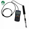 TES-1341 Hot Wire Anemometer  Air Velocity Tester Tempe Humidity Meter TES1341 3
