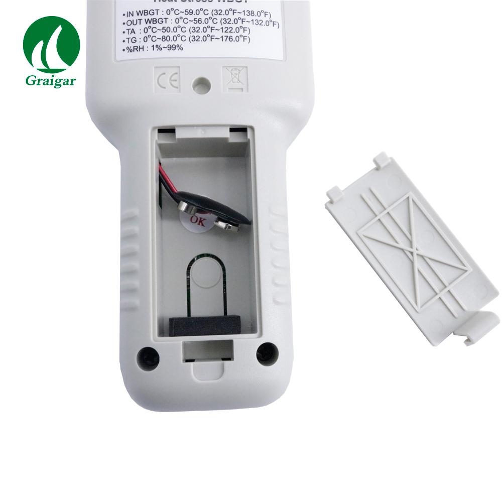 Tenmars TM-188 HEAT STRESS WBGT METER Temperature Humidity and Dew Point Tester 9