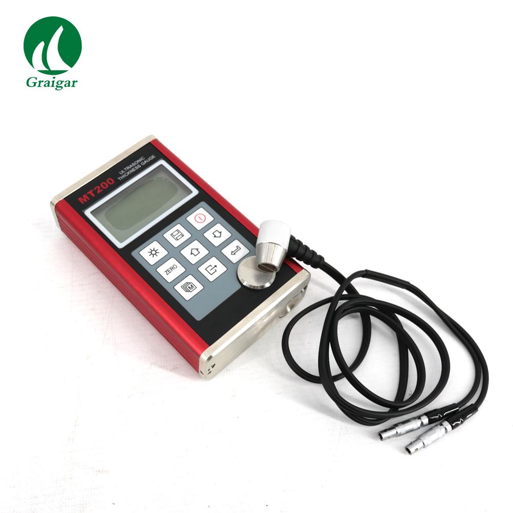 MT200 Ultrasonic Thickness Gauge with Dual-Element Transducers 0.75mm-300mm 4