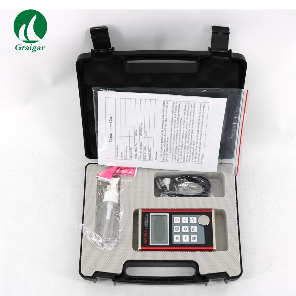 MT200 Ultrasonic Thickness Gauge with Dual-Element Transducers 0.75mm-300mm