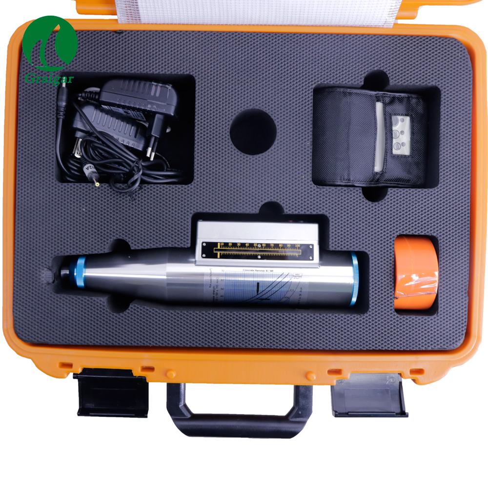 HT225-V Integrated Digital Concrete Test Hammer With IR Printer Test Range:10-60 2