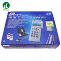 TES-1380K PH/ORP/Temperature Meter Water Quality Meter TES1380K