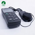 TES-136 Portable Chroma Meter Illuminometer Light Meter 3