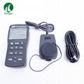 TES-136 Portable Chroma Meter Illuminometer Light Meter 7