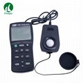 TES-136 Portable Chroma Meter Illuminometer Light Meter 9