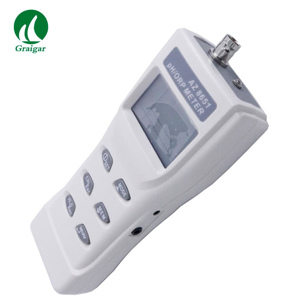 AZ8651 Handheld PH Meters PH Tester Digital ORP Meter Range PH: 0.00 ~ 14.00 4