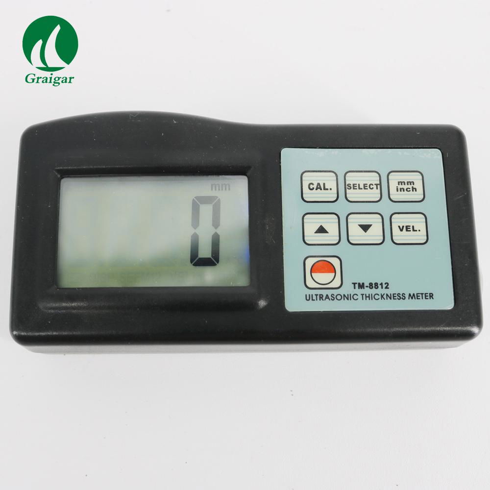 TM8812 Ultrasonic Thickness Meter Thickness Gauge Tester 3