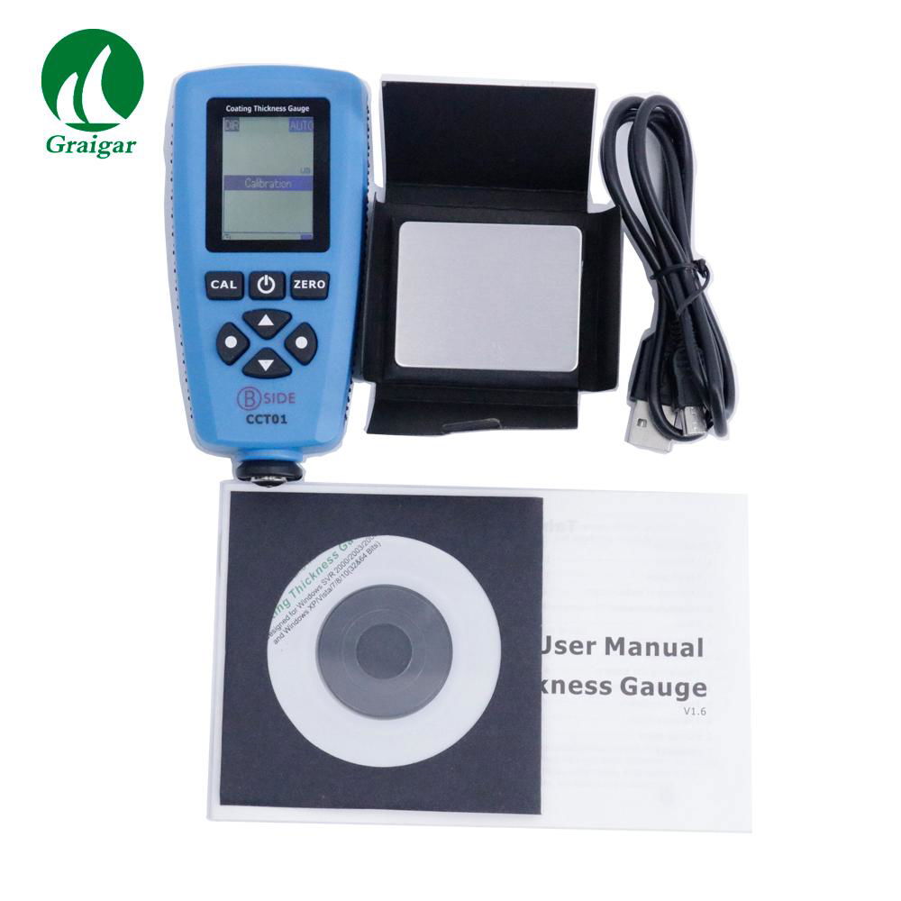 CCT01 Digital Paint Coating Thickness Gauge Meter Thickness tester 3