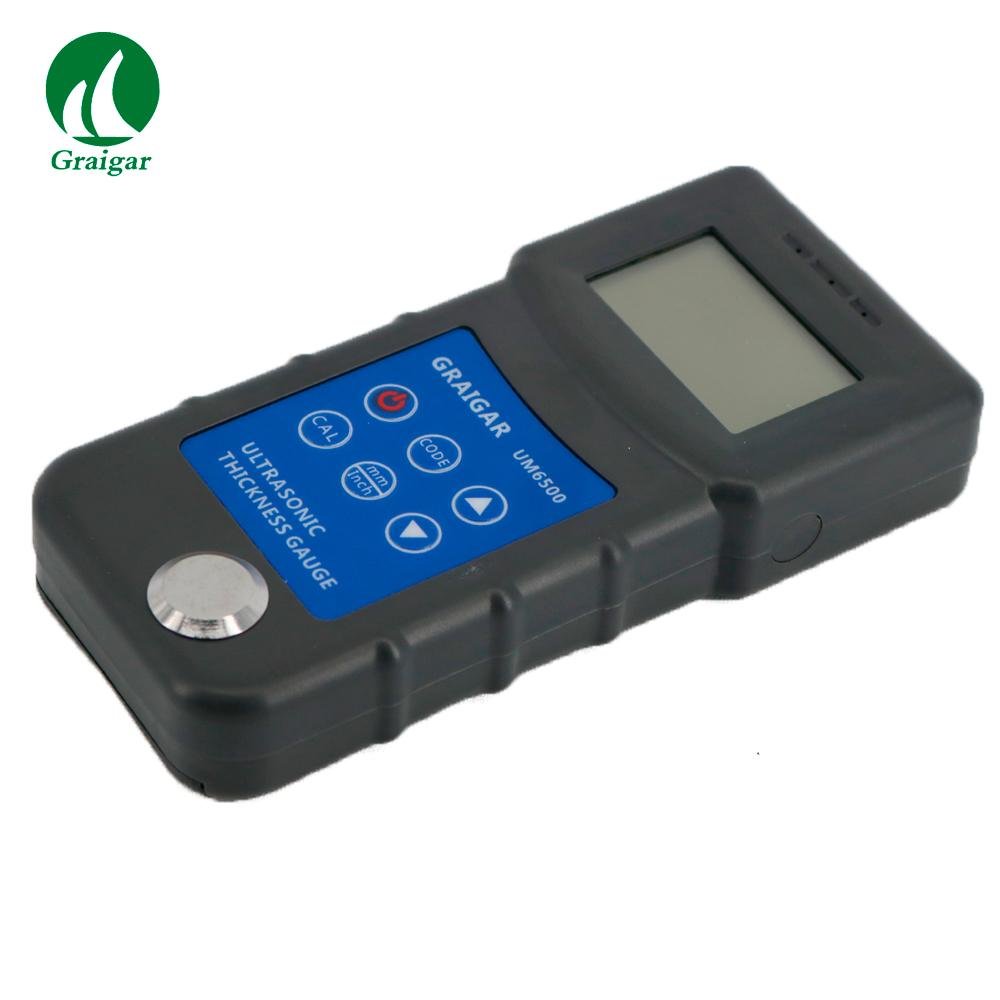 UM6500 Portable Digital Ultrasonic Thickness Gauge Meter 1.0-245mm,0.05-8inch 2