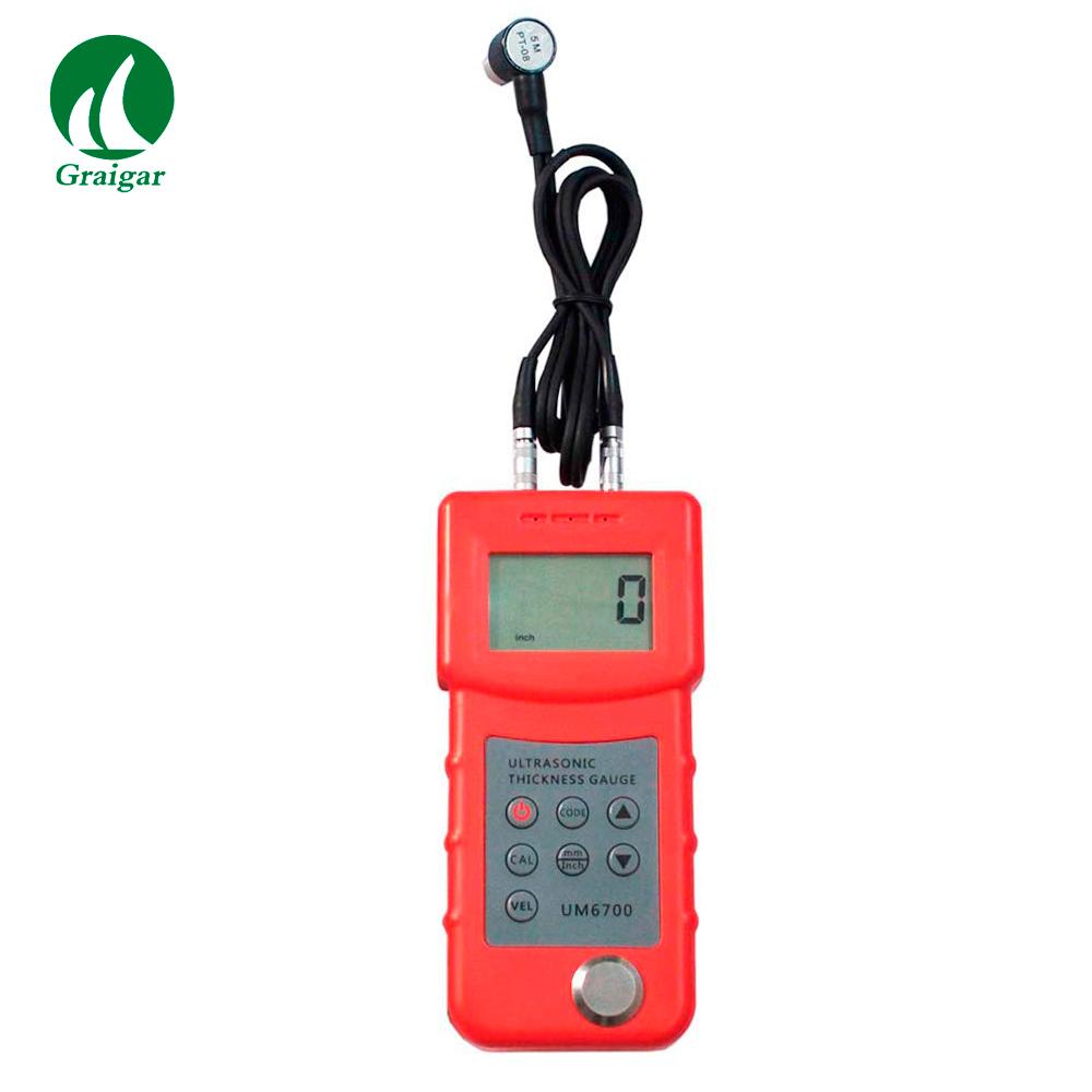 UM6700 Ultrasonic Thickness Gauge Meter Tester 1.0-280mm,0.05-11.8inch  2