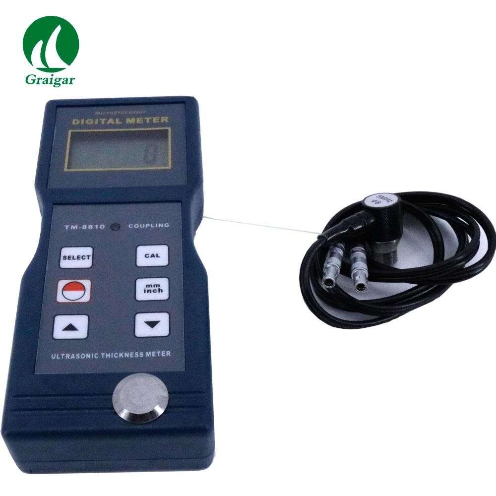 Ultrasonic Thickness Meter TM-8810 Microprocesser Thickness Gauge TM8810 5