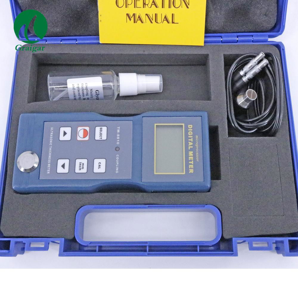 Ultrasonic Thickness Meter TM-8810 Microprocesser Thickness Gauge TM8810 3