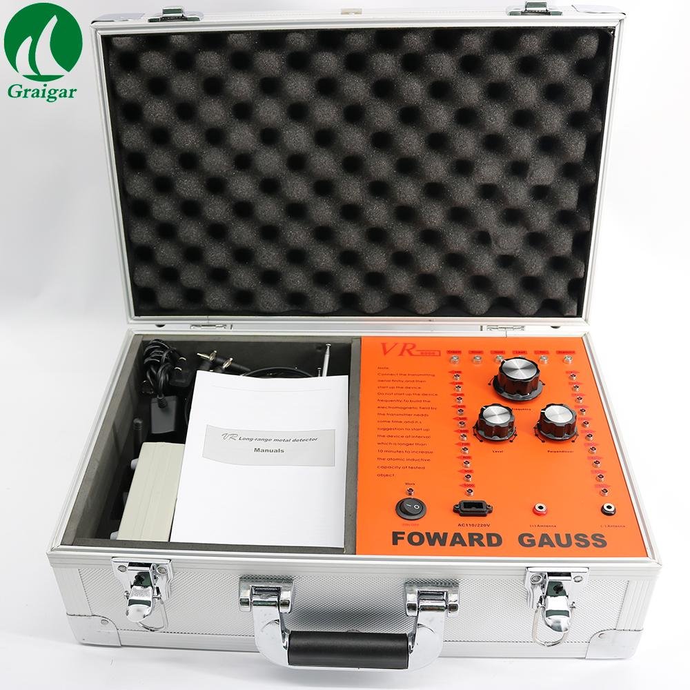 VR8000 FORWARD GAUSS Long Range Underground Metal Detector  12