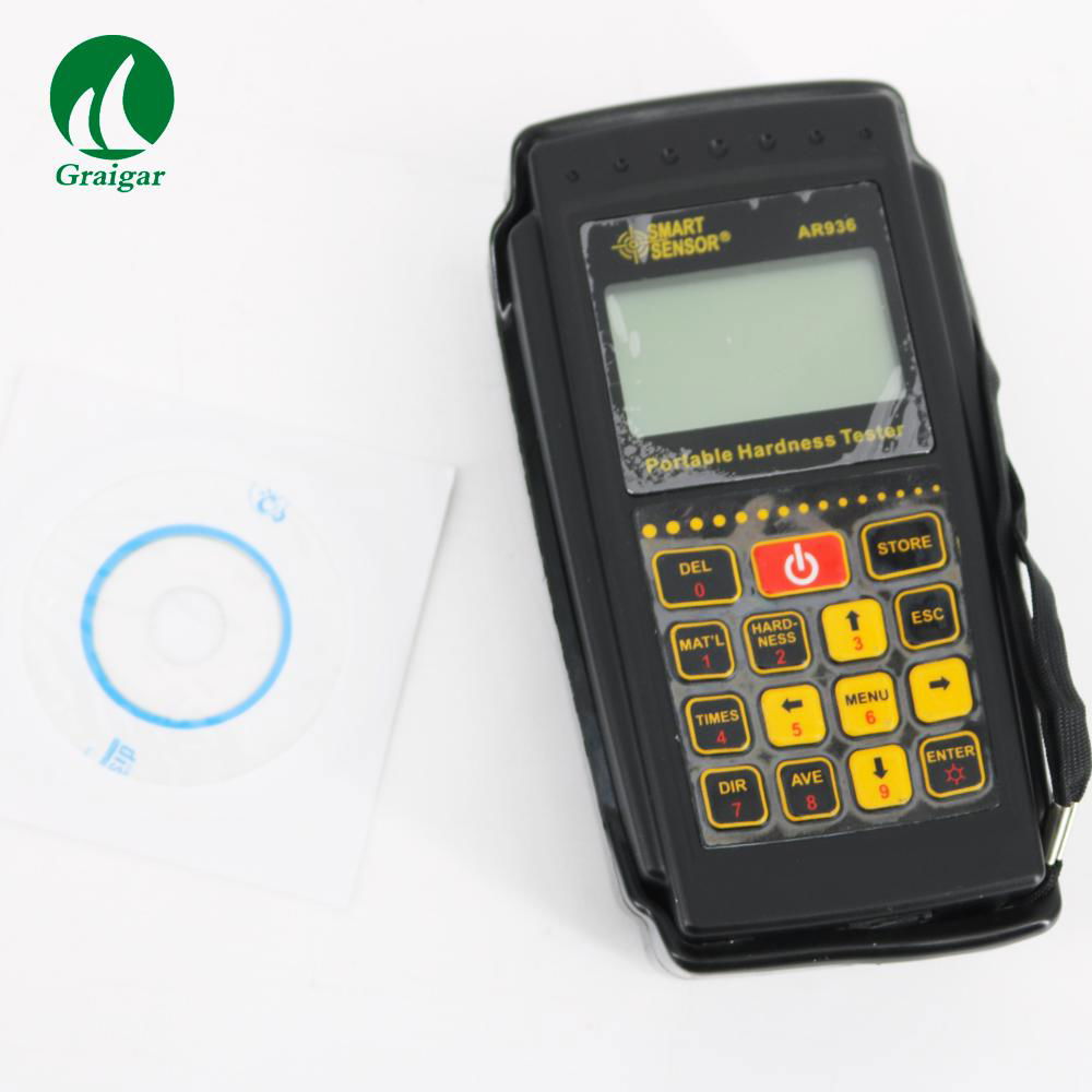 SMART SENSOR AR936 Leeb Hardness Tester Support HL,HB,HRC,HRA,HV,HS 3