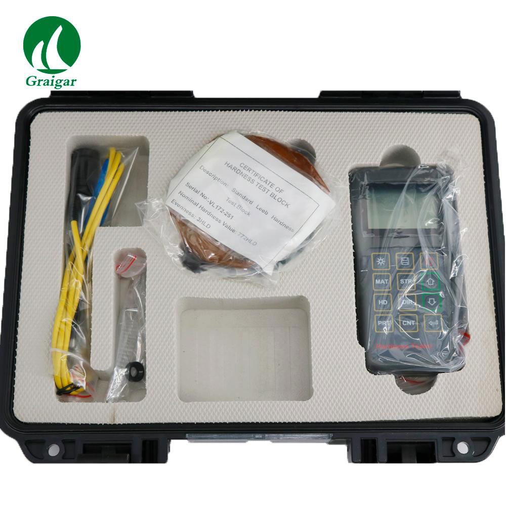 Portable Durometer Leeb Meter Metal Hardness Tester Gauge MH180